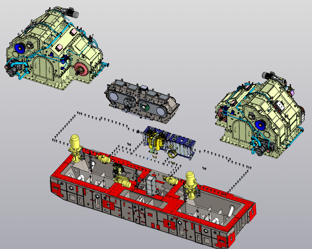 Редукторный комплекс 6РП
