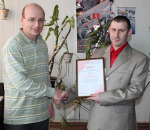 Александр Винник (АСКОН-КР) и Борис Мельник
