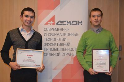 На фото авторы проекта — Александр Голиус, ведущий инженер-конструктор, и Рустам Ахметдинов, инженер-конструктор I категории