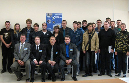 Участники и члены жюри отборочного этапа CAD-OLYMP 2014 в Белоруссии