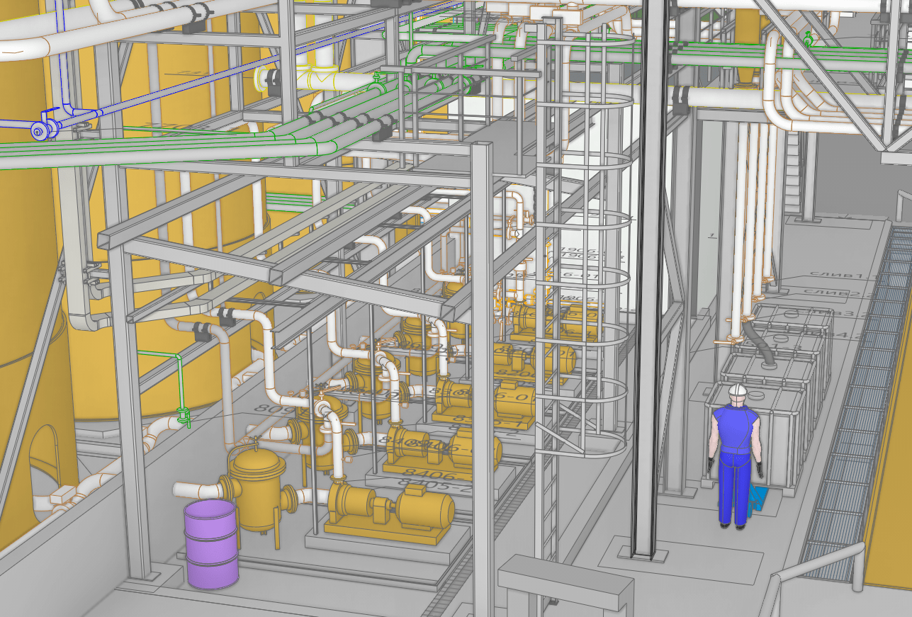 Российский ВIM для проектирования крупного промышленного производства. Опыт  АО «Глоботэк»